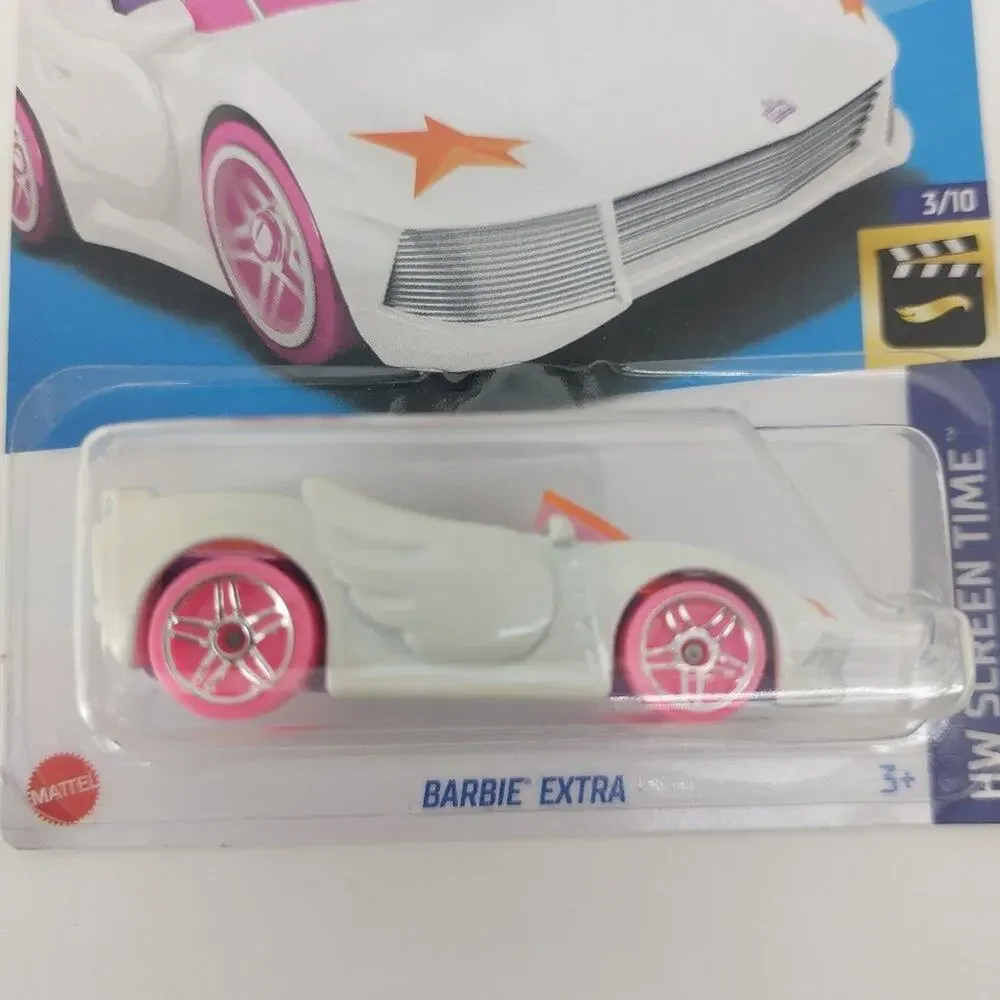 2023 Hot Wheels Barbie Extra HW Screen Time 3/10 White Toy Car Girl Boy